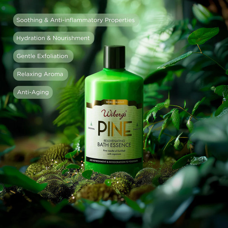 Bain d'essence de pin de Wiberg