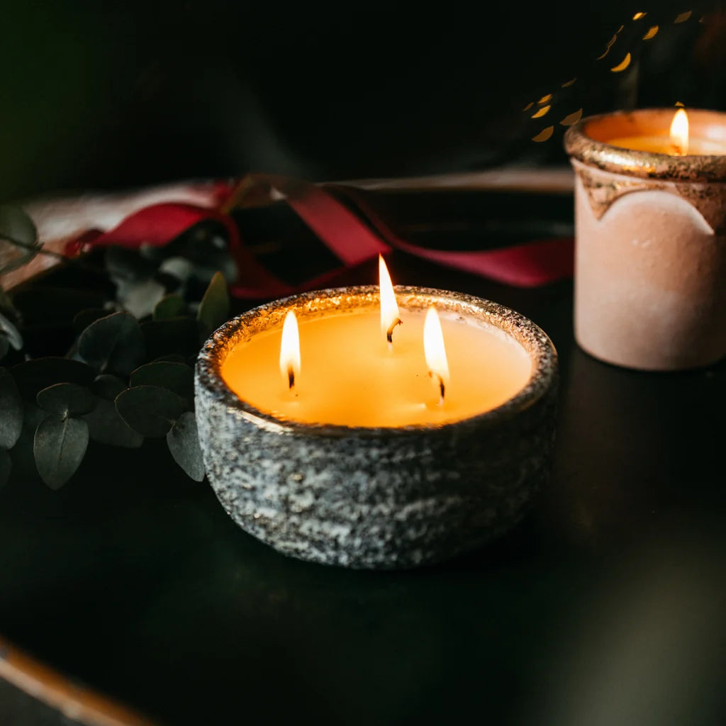 Christmas Alchemy Pot Three Wick Candle