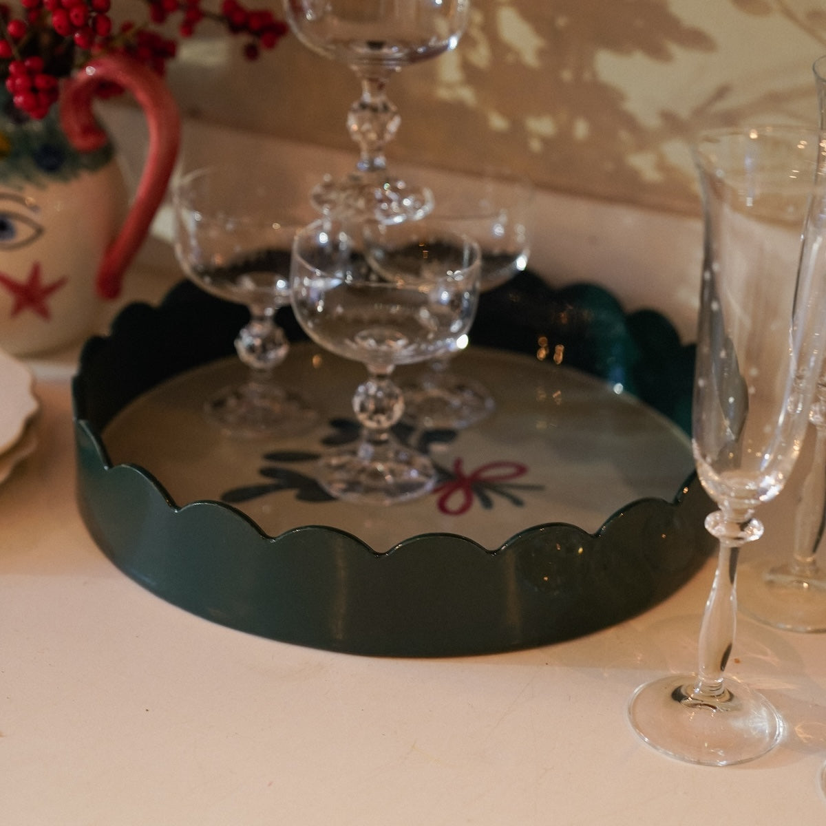Mistletoe Tray