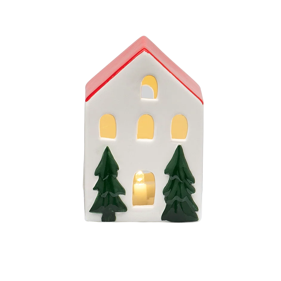 Small Illuminated LED Pinecone Place