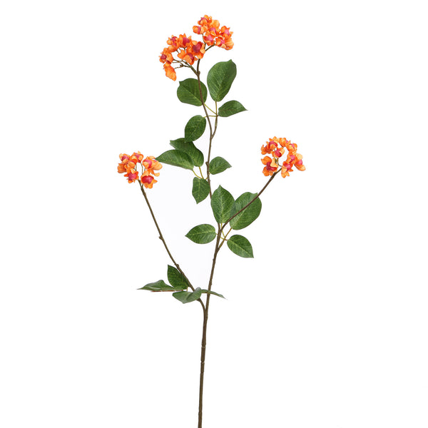 'Eponymous Orange' Artificial Flower Stems
