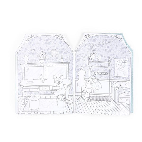 La Petite Ecole de Danse Colouring Book with Stickers