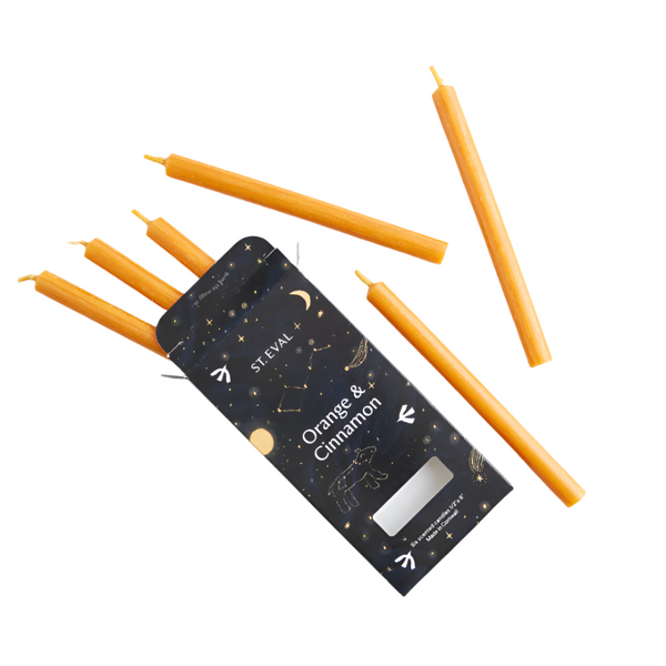 Mini bougies parfumées de Noël (boîte de 6)