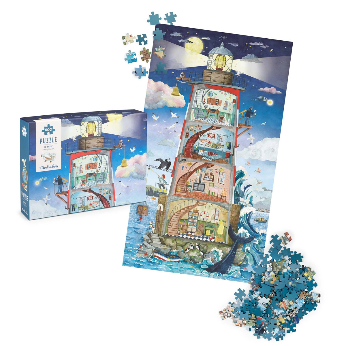 Lighthouse 500 Piece Jigsaw Puzzle
