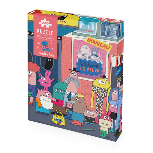 Lets go to the Movies Jigsaw Puzzle