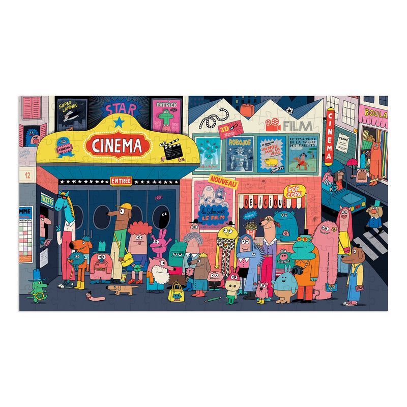 Lets go to the Movies Jigsaw Puzzle