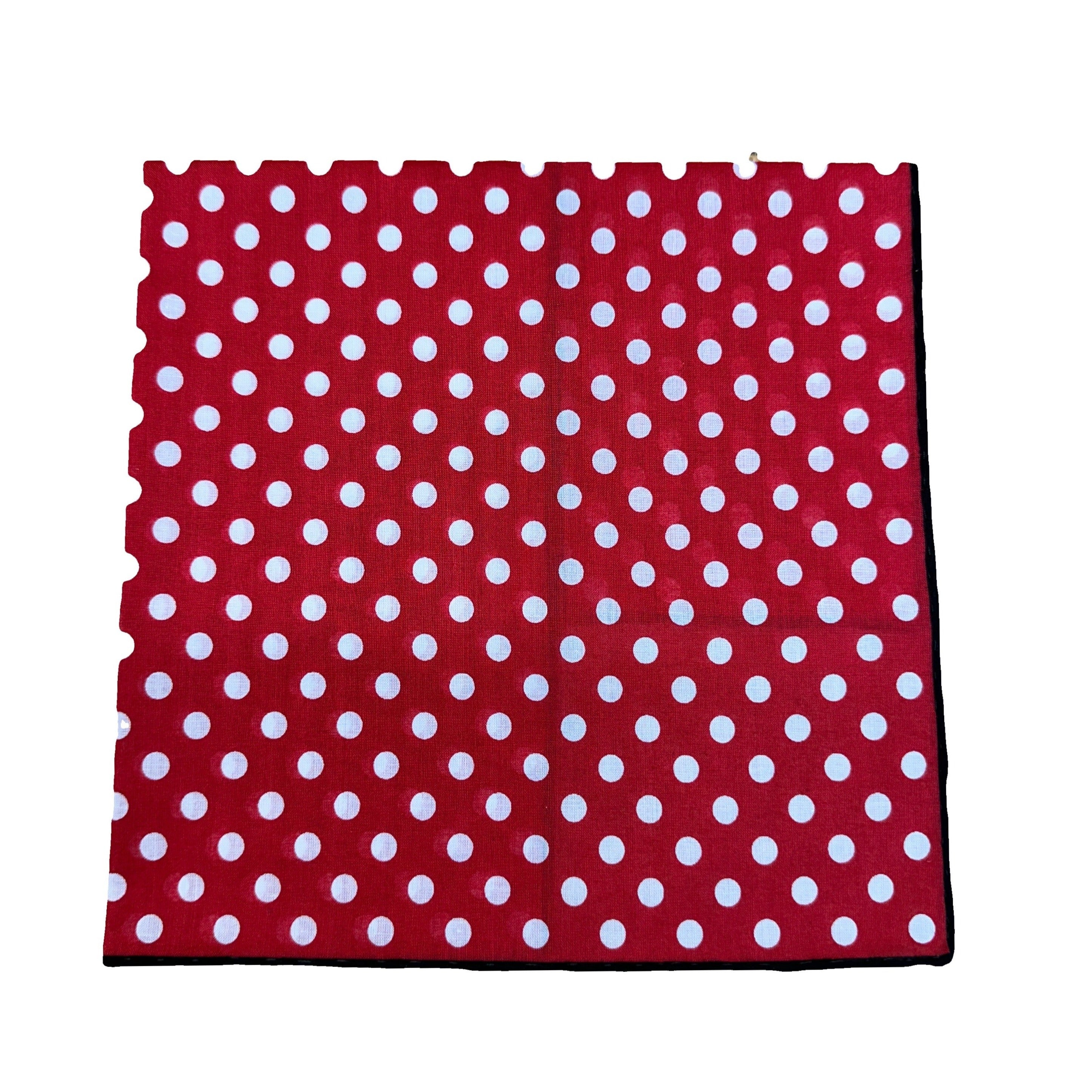 Lehner Ladies Swiss Cotton Handkerchiefs - Spot Design