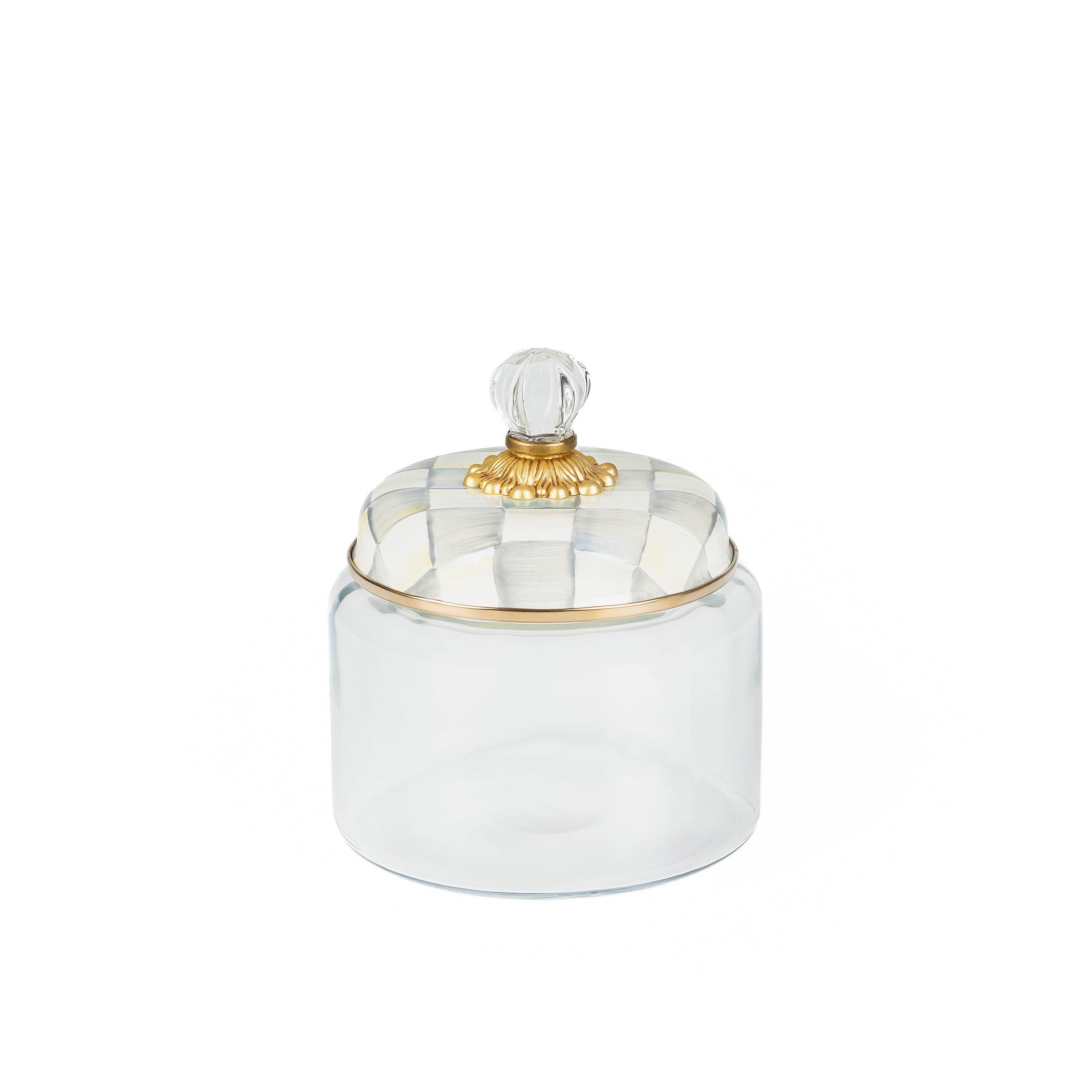 MacKenzie-Childs Glass Storage Jars