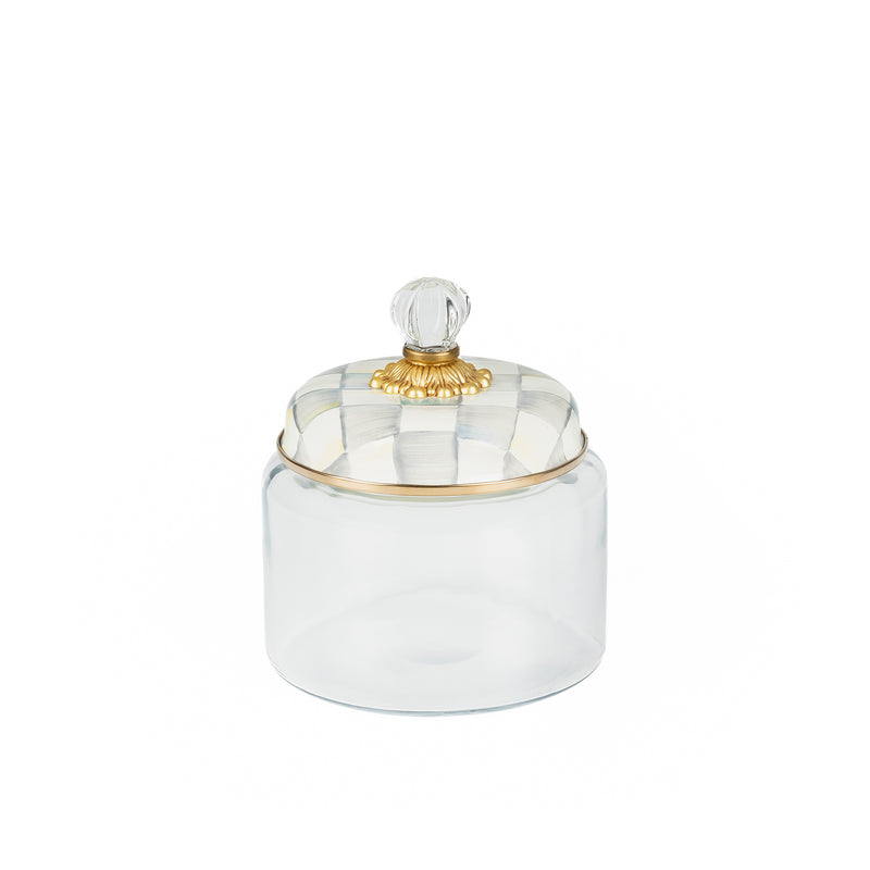 MacKenzie-Childs Glass Storage Jars