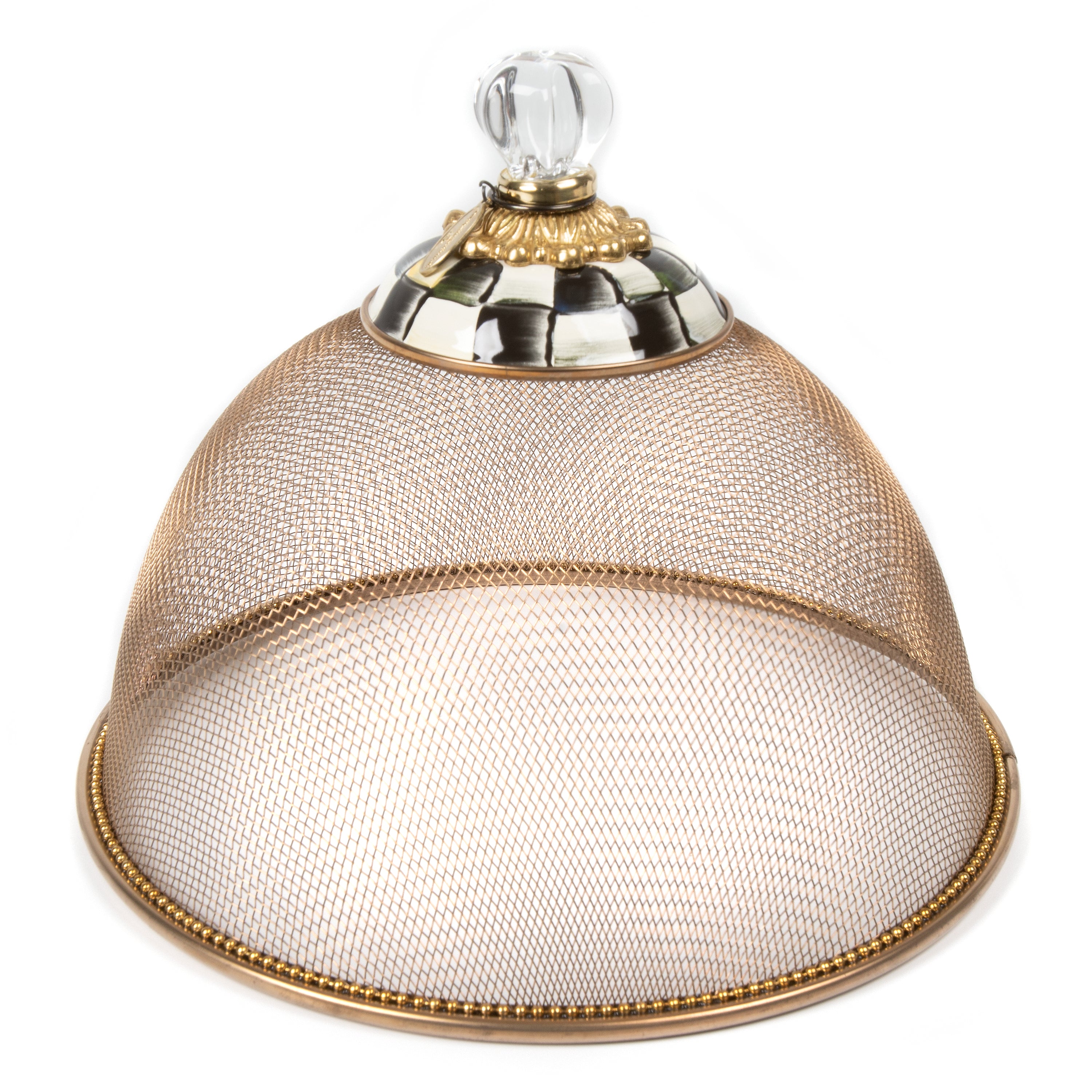 MacKenzie-Childs Courtly Check Small Mesh Dome