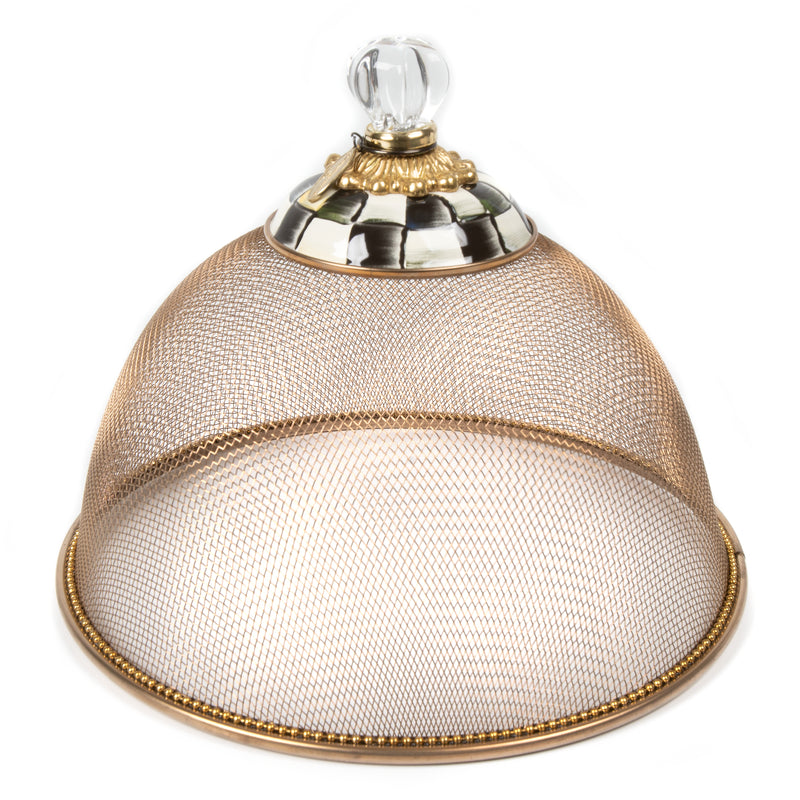 MacKenzie-Childs Courtly Check Small Mesh Dome
