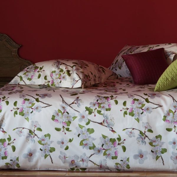 'Alicudi' Italian Floral Print Bed Linen Set