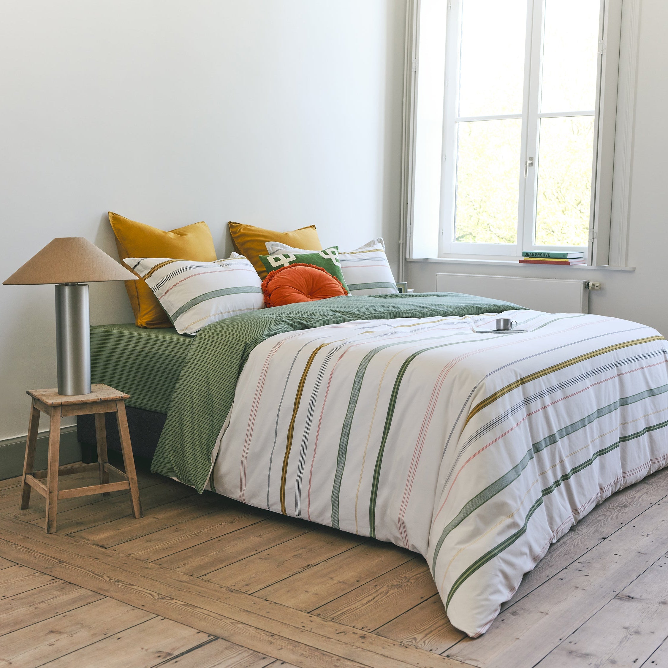 Desforges Mascaron Cotton Bed Linen