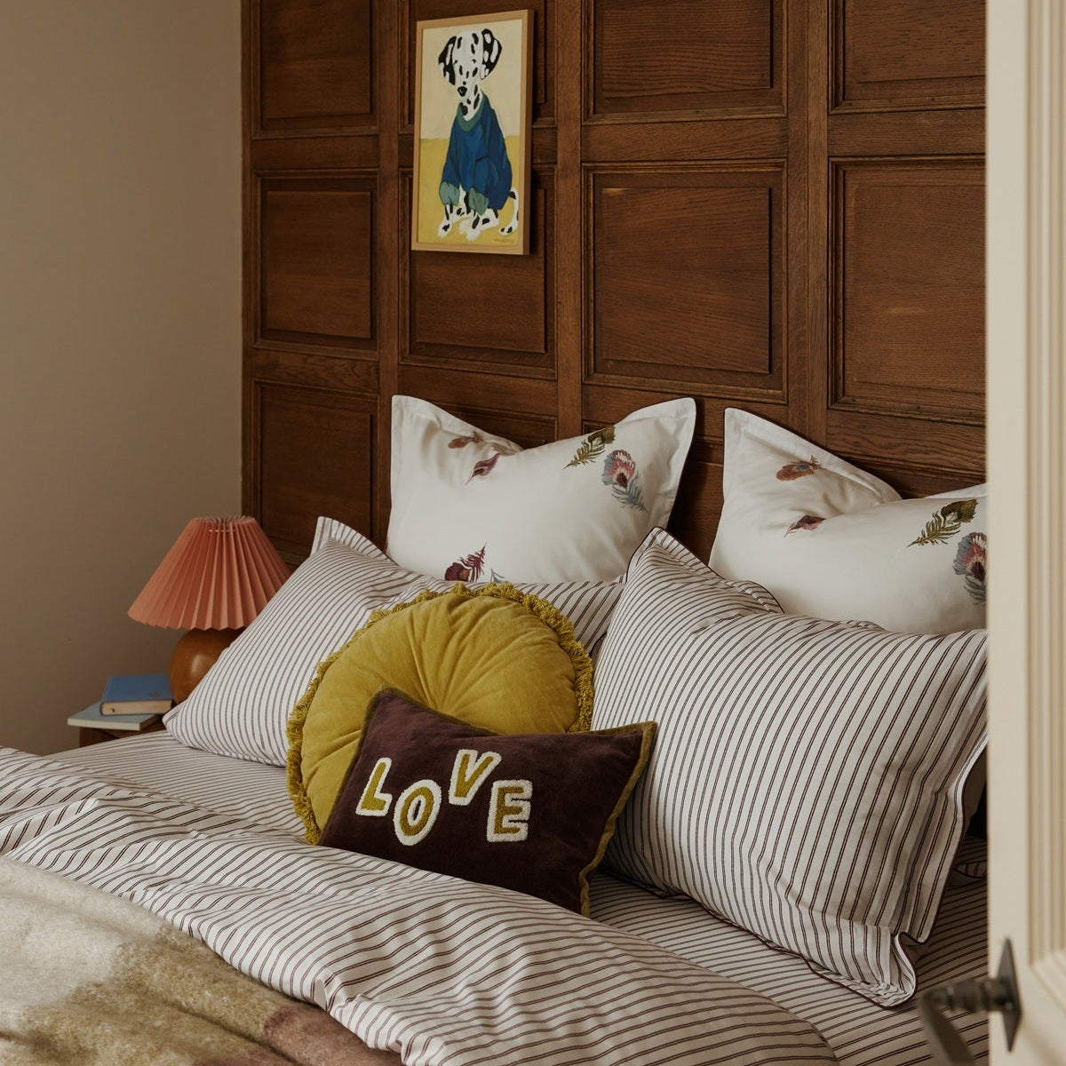 Desforges Tweet Cotton Bed Linen