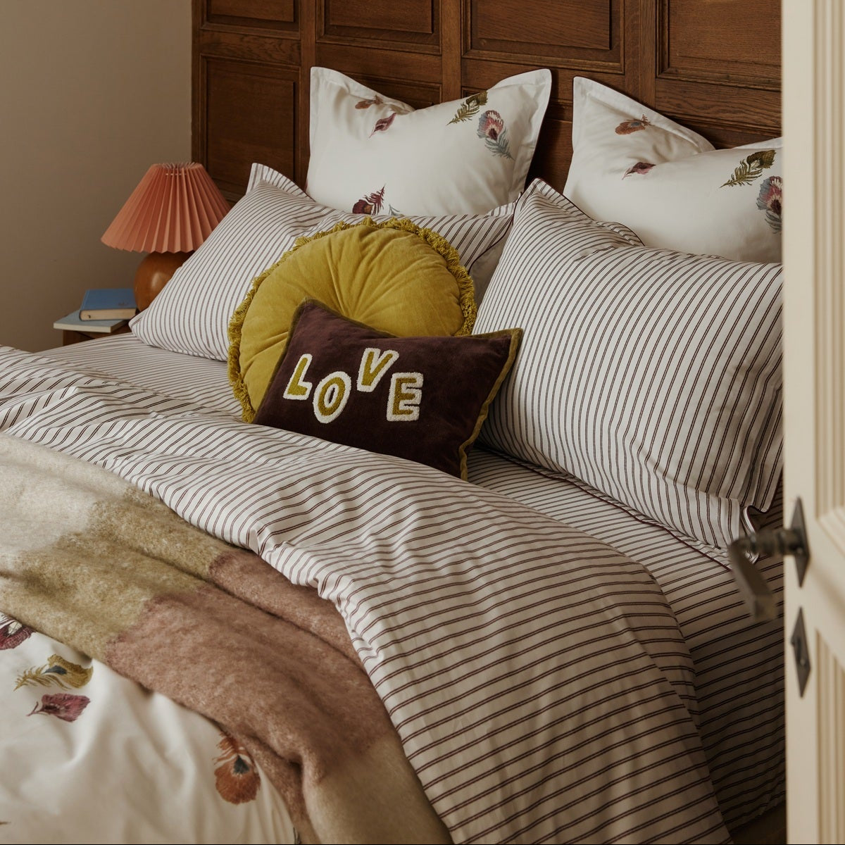 Desforges Tweet Cotton Bed Linen
