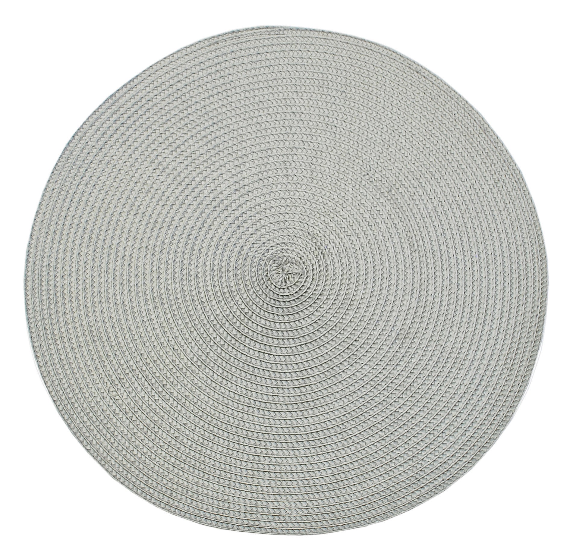 Manteles individuales redondos tejidos