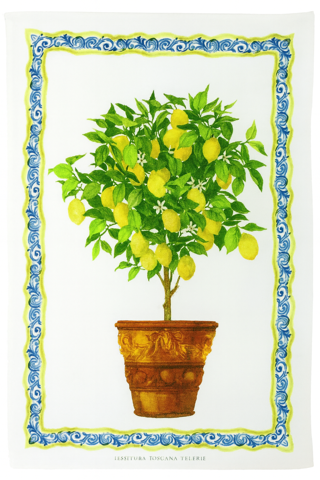 Limonaia 100% Linen Tea Towel