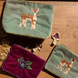 Deer Velvet Pouches