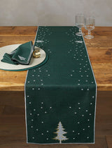 'Embroidered Tree' Table Linen