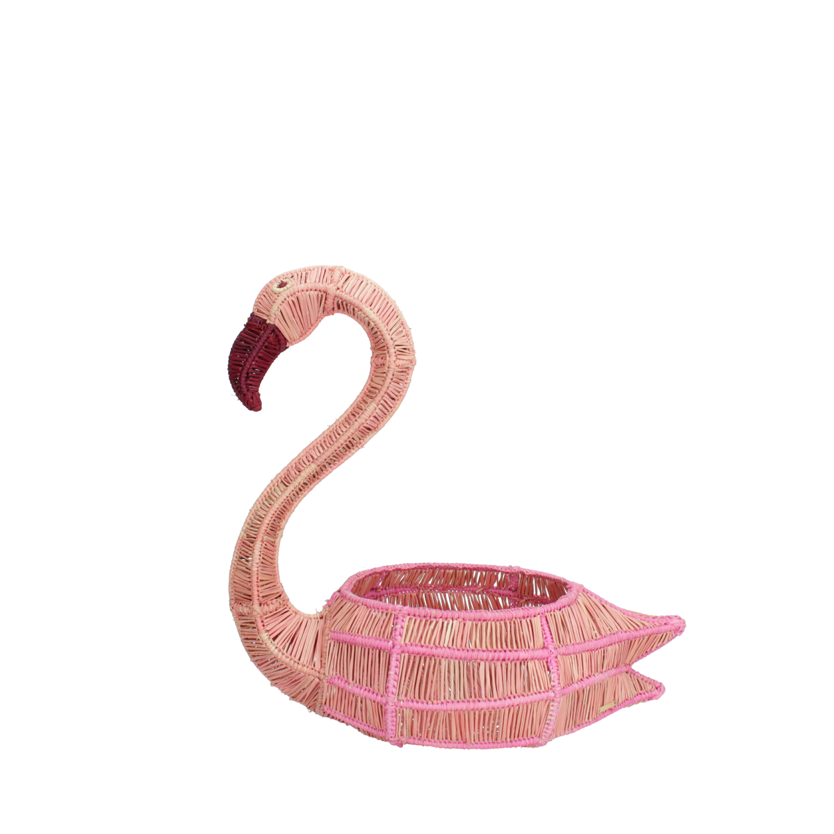 Mini cesta de flamencos 