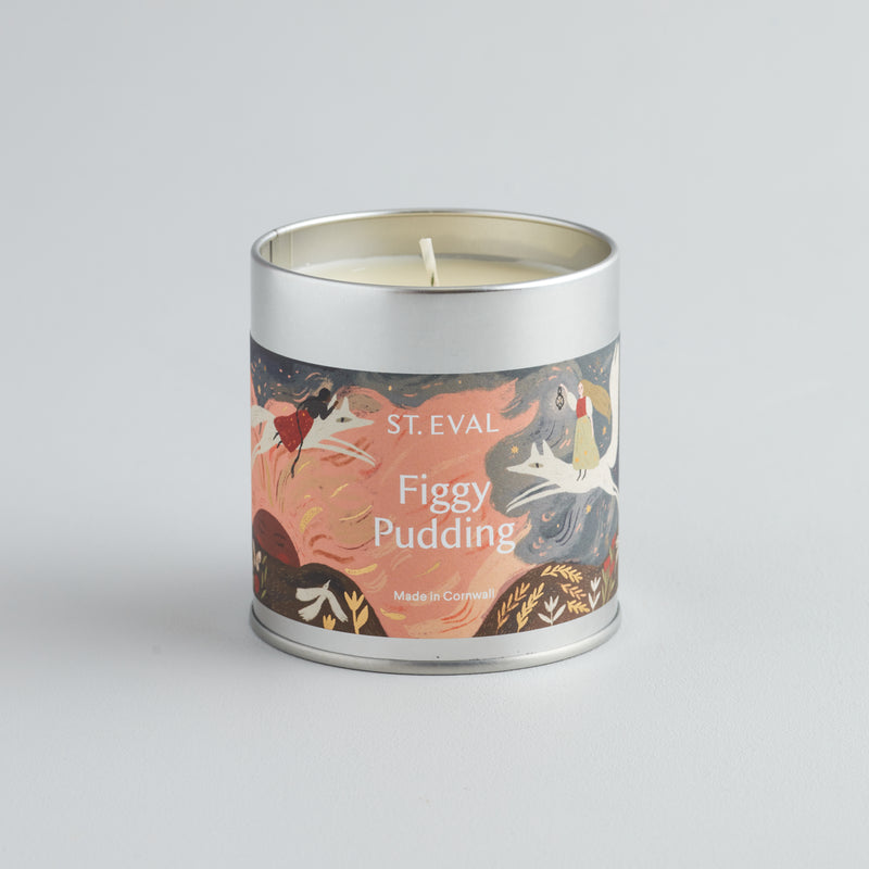 'Christmas' Candle in Decorative Tin