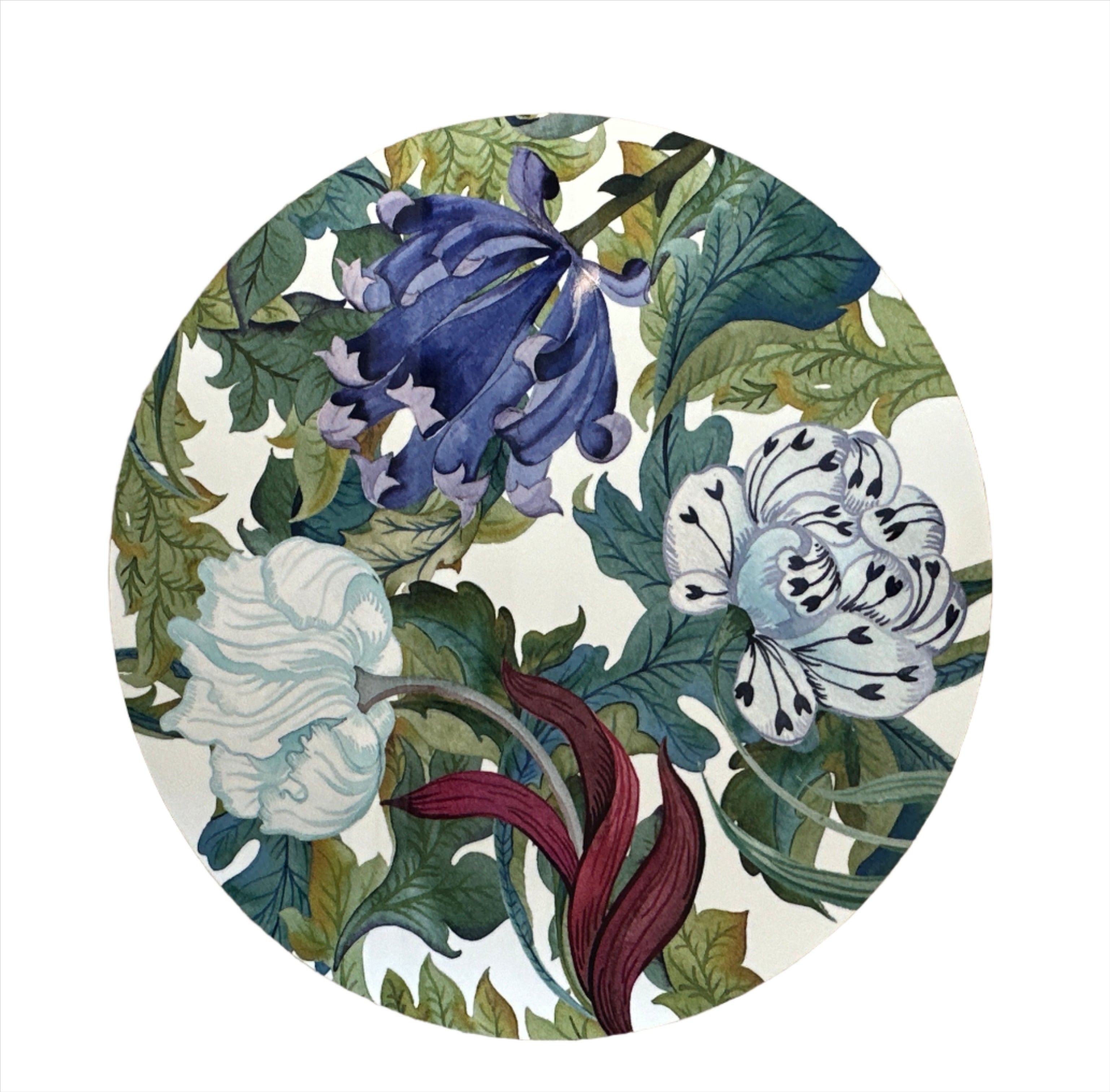 Floral Round Placemat & Coasters