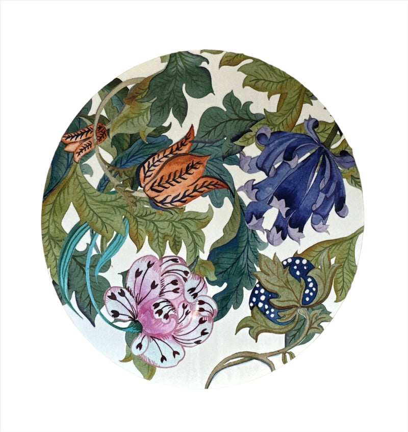 'Floral' Round Placemat & Coaster Collection