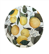 'Citrus' Round Placemat & Coasters