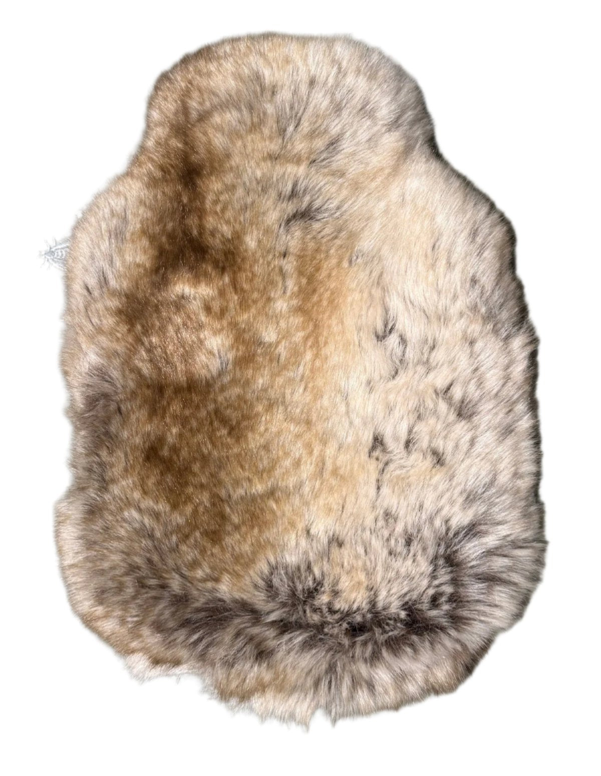 Hot Water Bottle with Faux Fur Cover