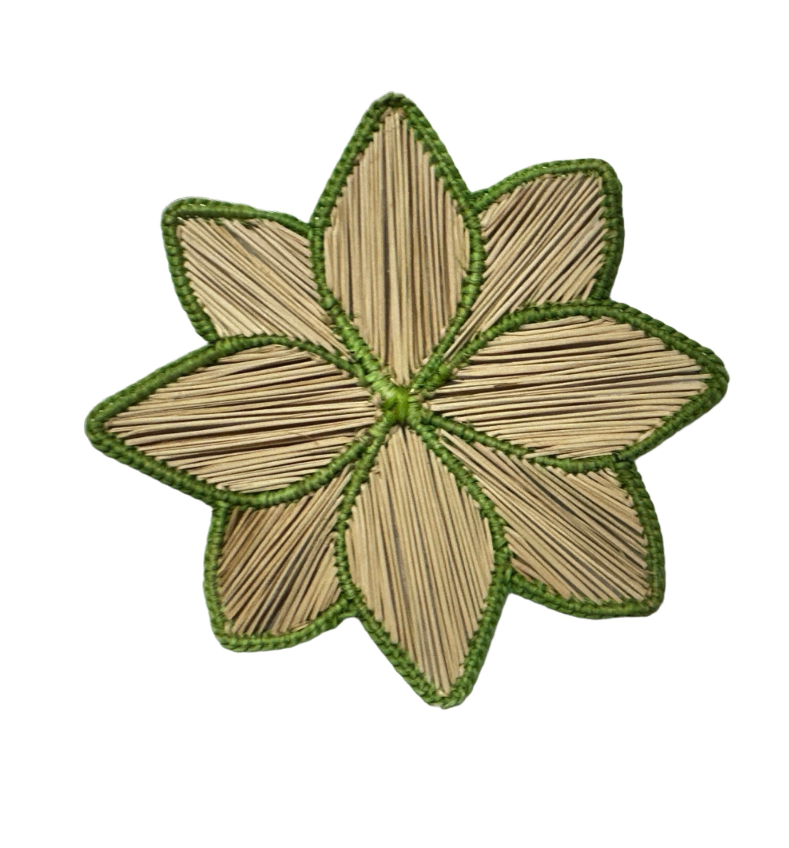 Posavasos con forma de nenúfar