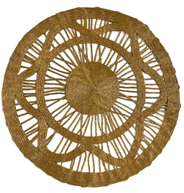 'Nature' Round Woven Placemat Collection