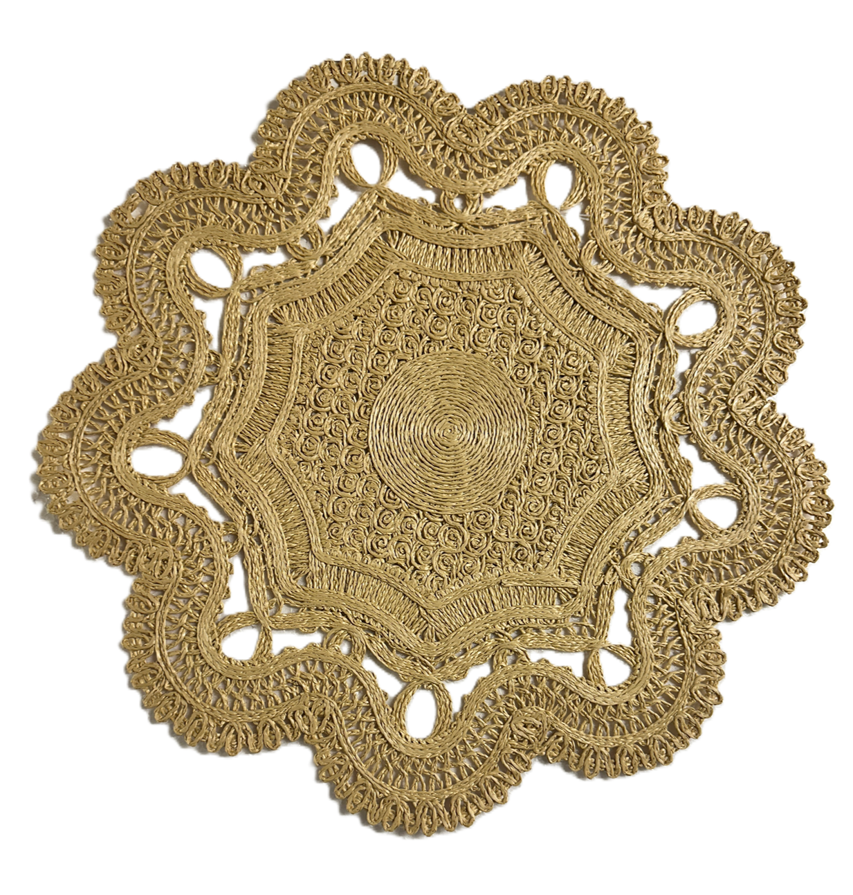 Nature Round Woven Placemats