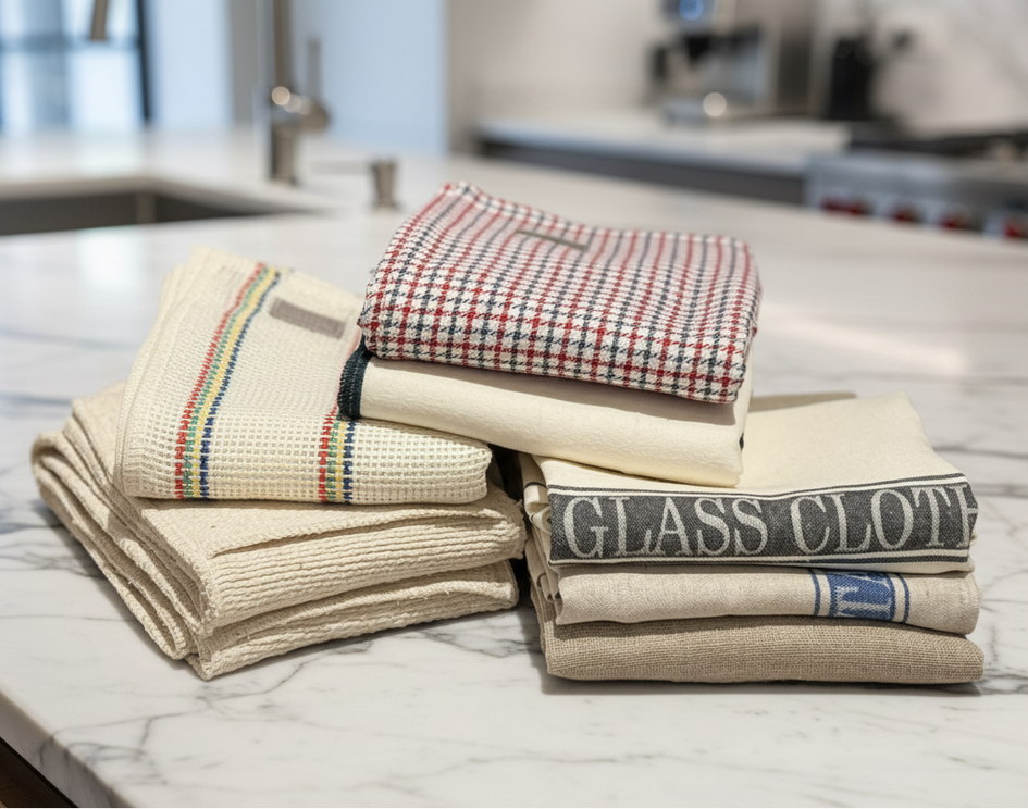 Heirloom Kitchen Linen Collection Infuse your home with the quiet luxury of British craftsmanship.