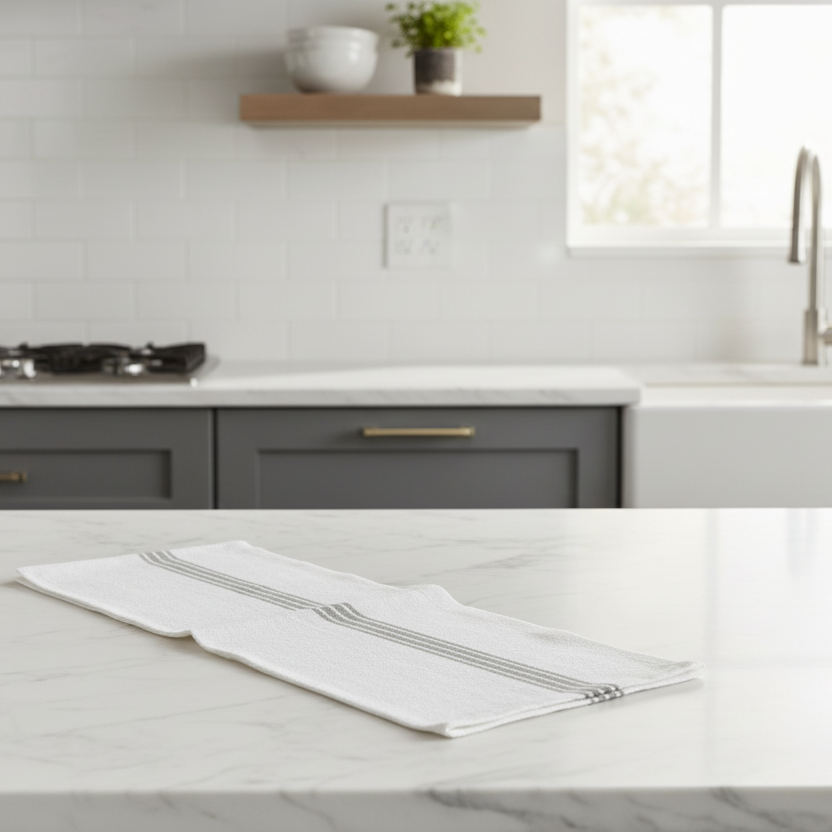 Piano 100% Linen Tea Towels