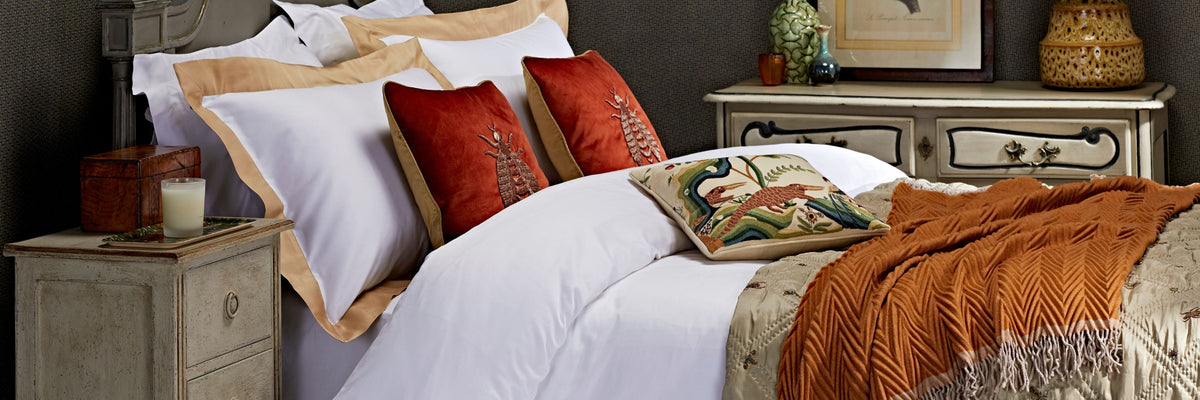 Luxury Italian Bed Linen Collection | Woods Fine Linens
