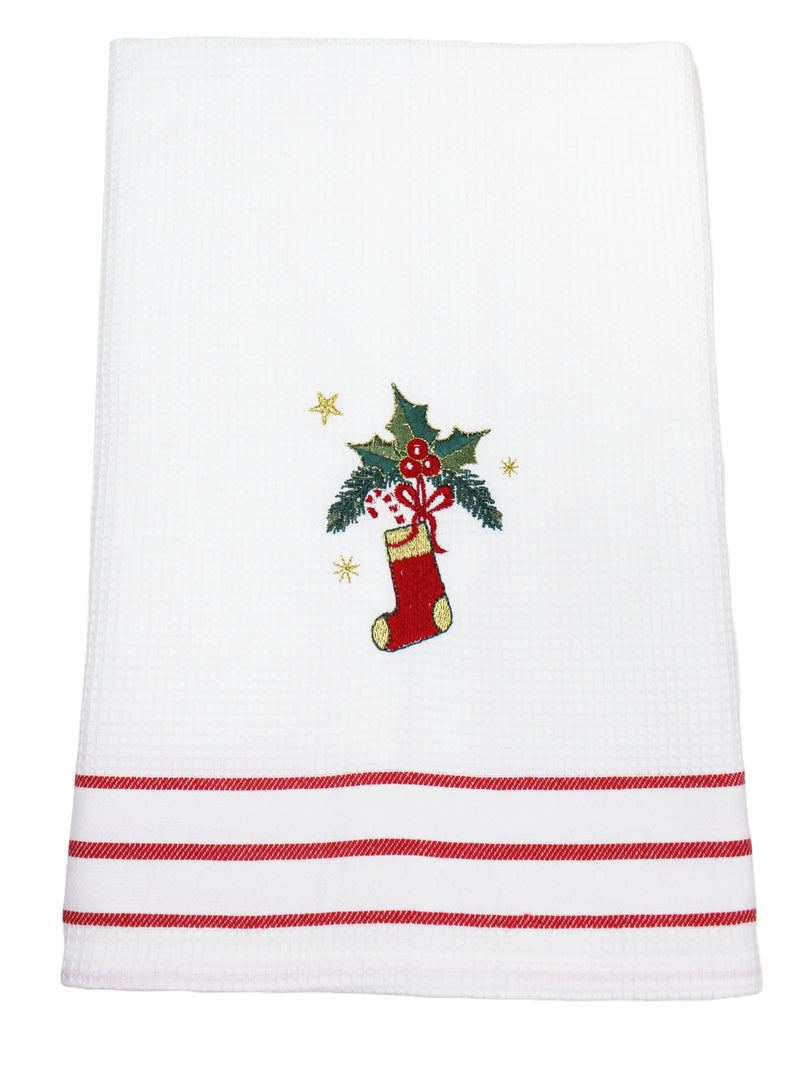 Festive Design Cotton Tea Towels