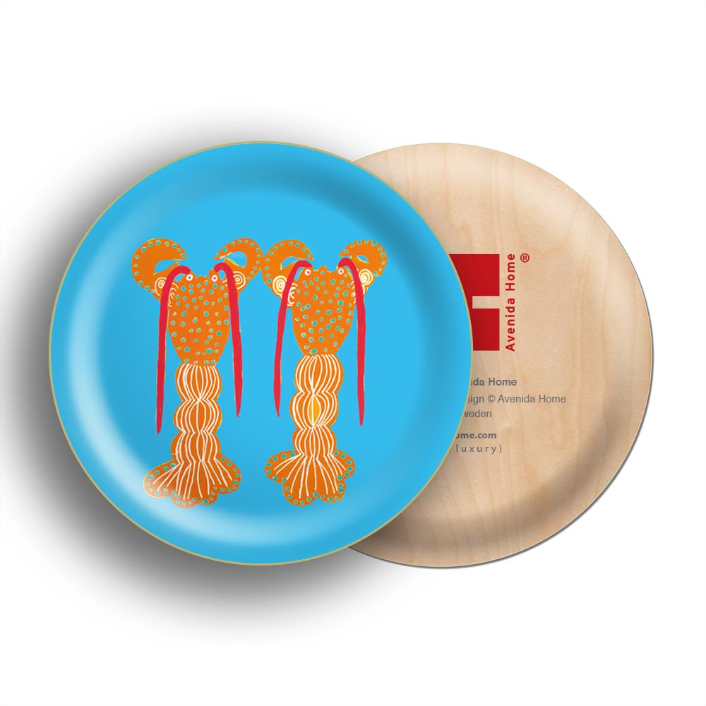 Two Lobsters Birchwood Trays