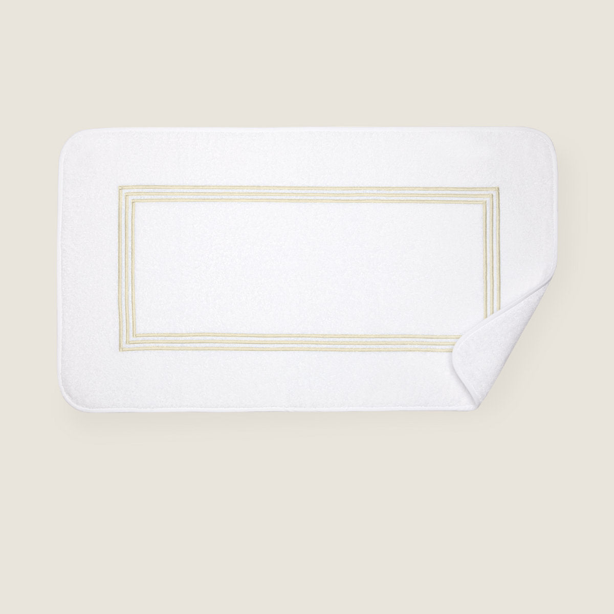 Tapis de salle de bain Tre Righe de Pratesi