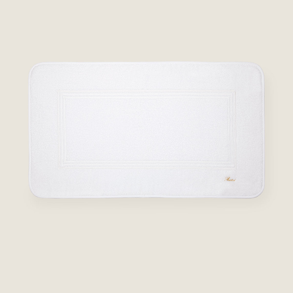 Tapis de salle de bain Tre Righe de Pratesi