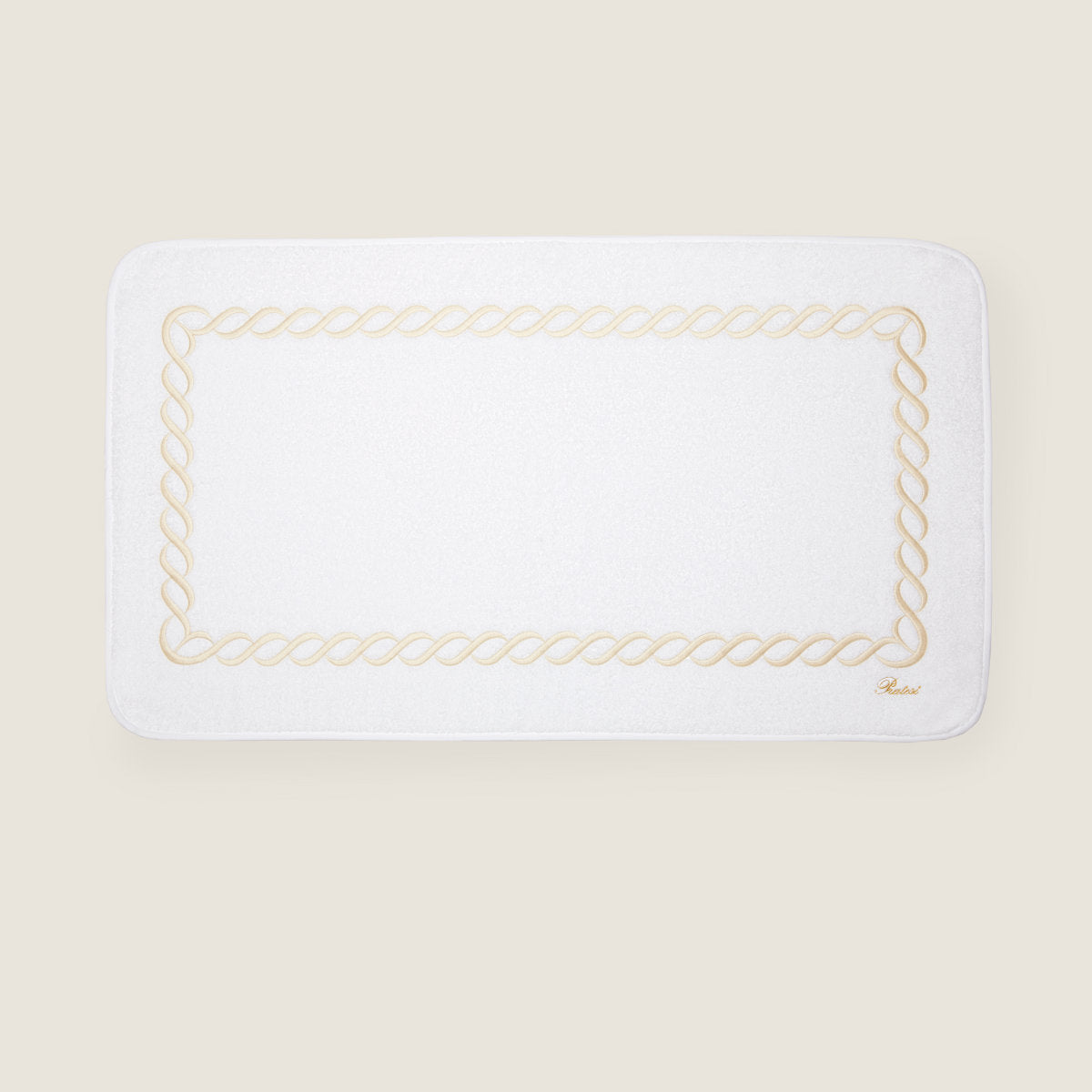 Tapis de salle de bain Treccia de Pratesi