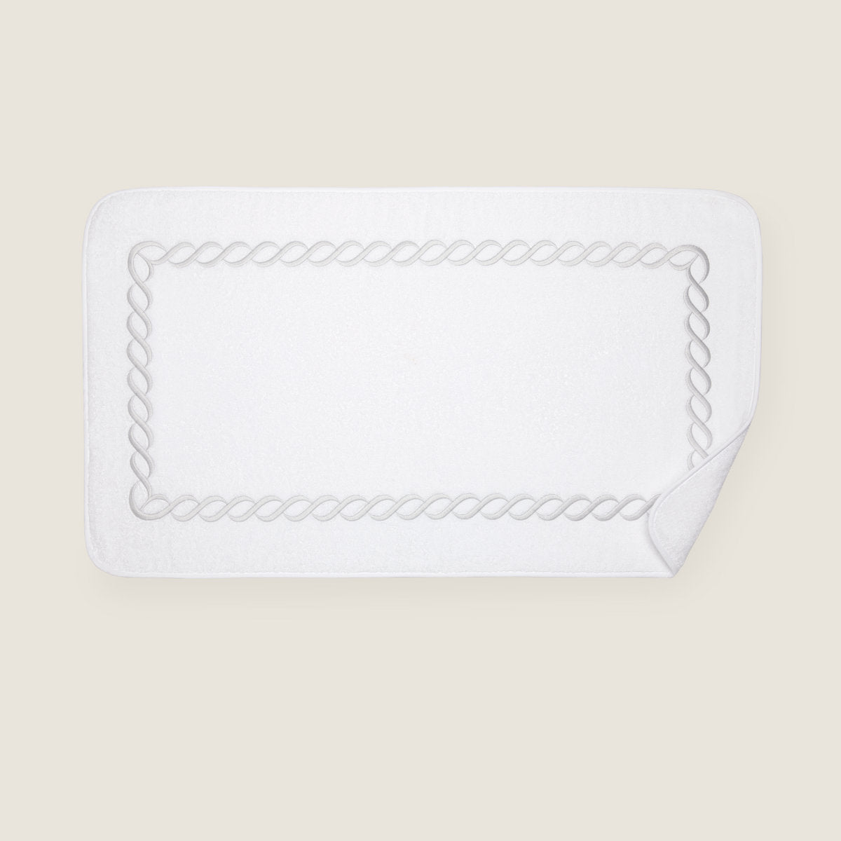 Tapis de salle de bain Treccia de Pratesi