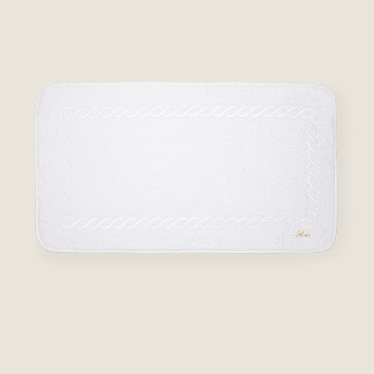 Tapis de salle de bain Treccia de Pratesi