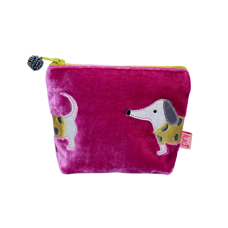 'Sausage Dog' Velvet Purse Collection