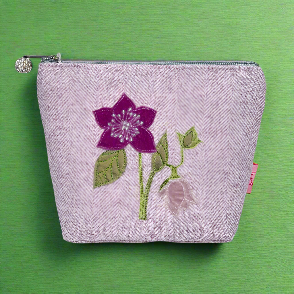 Hellebore Velvet Purses