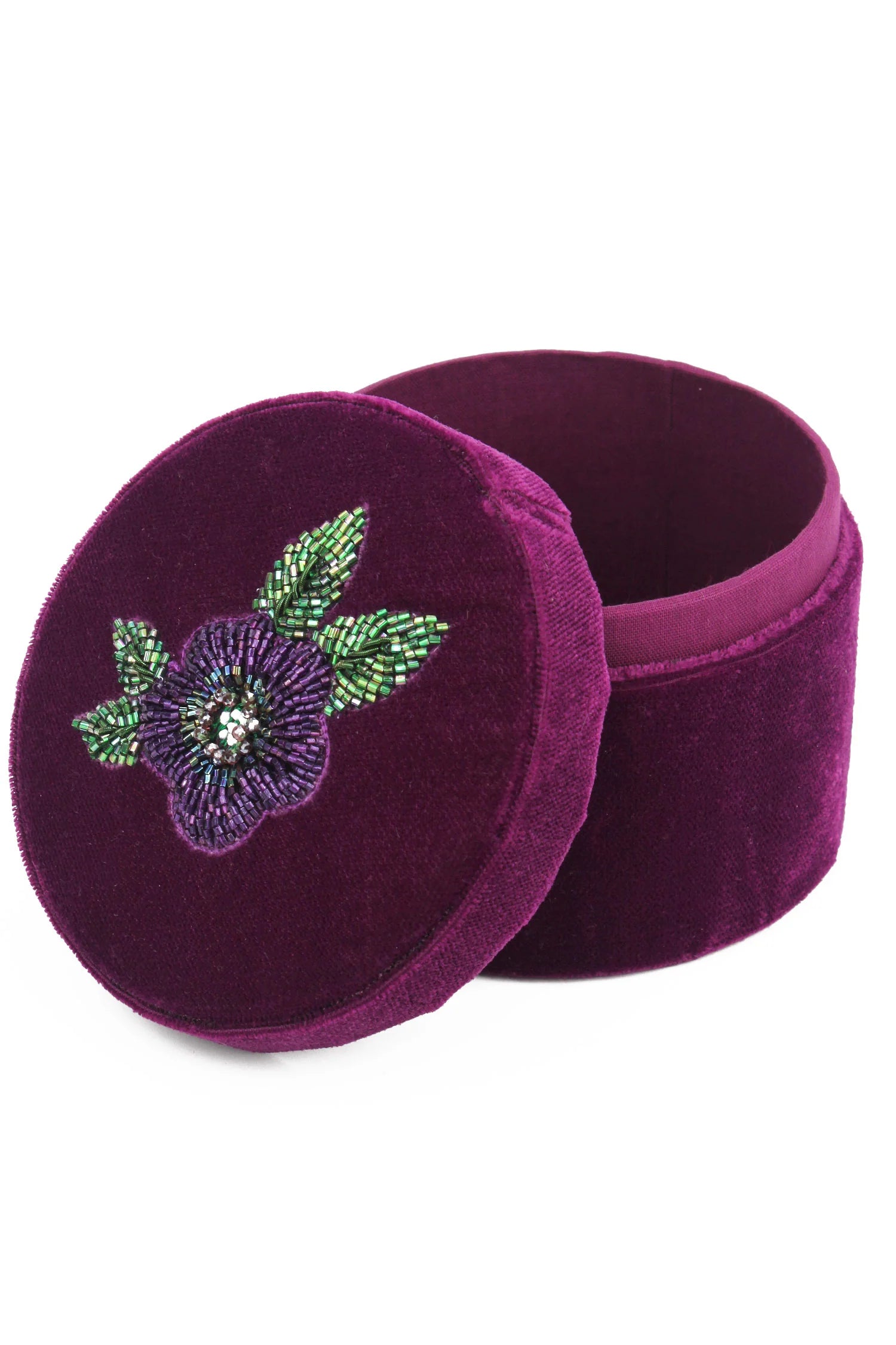 Velvet Round Box