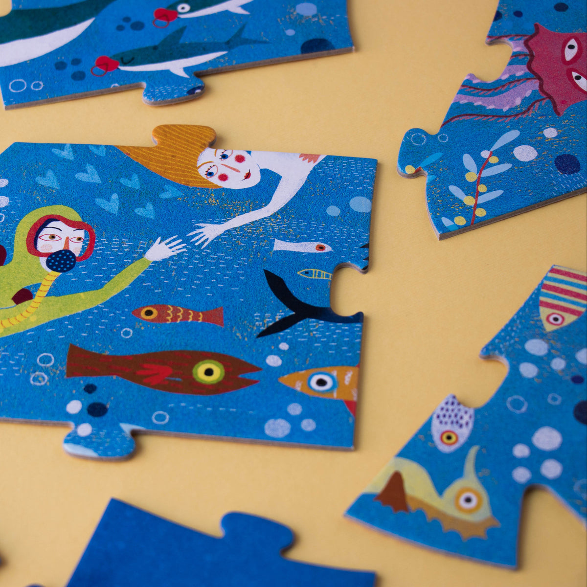My Big Blue Whale Shaped Puzzle 36 Pieces