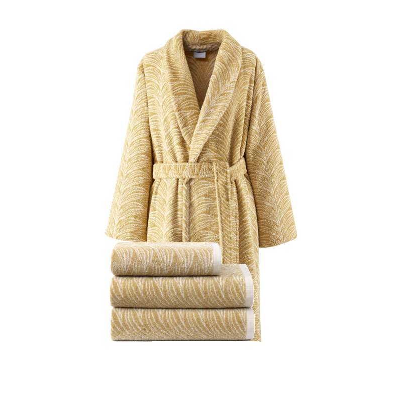Yves Delorme Pollen Cotton Towels & Robes