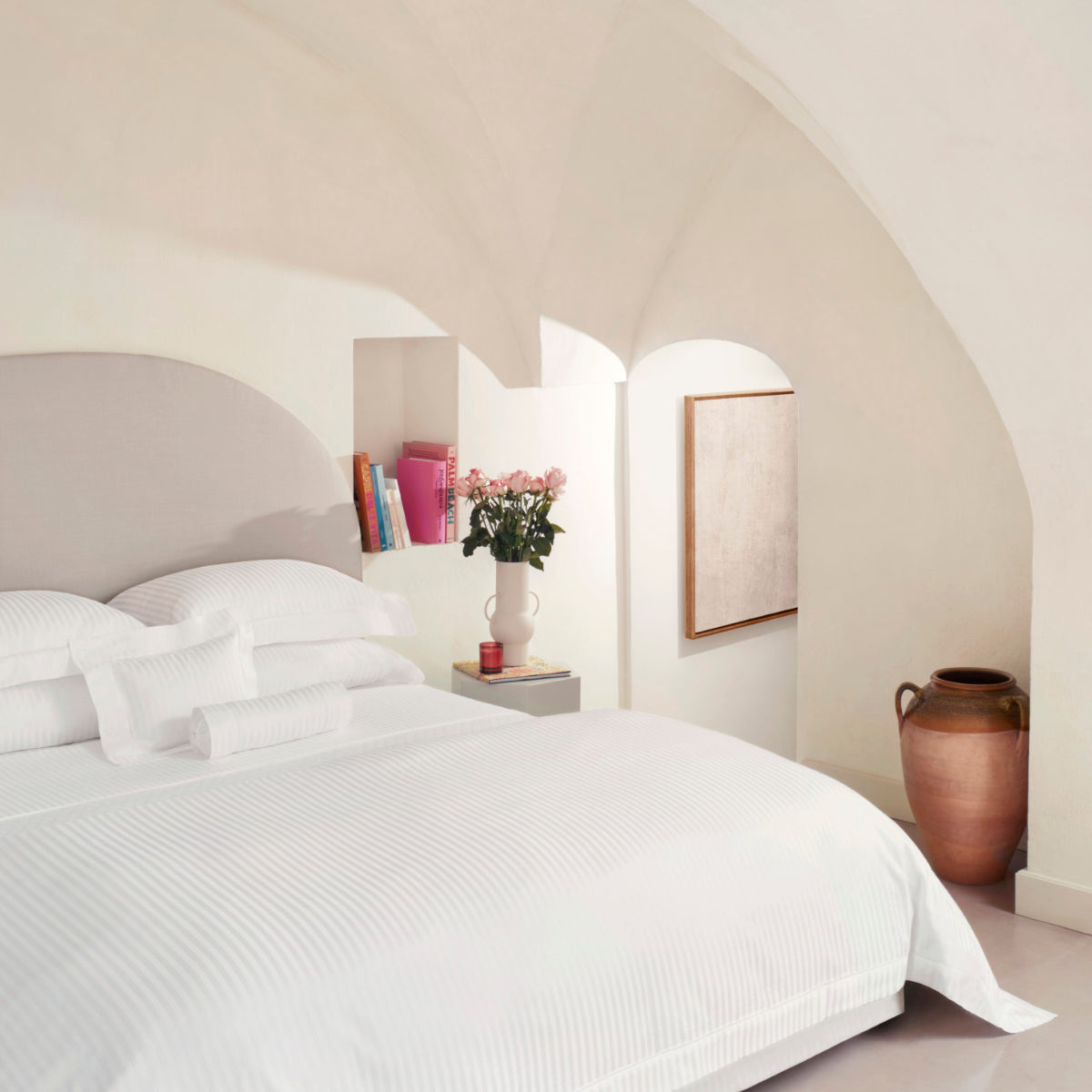 Ropa de cama Raso Rigato de Pratesi