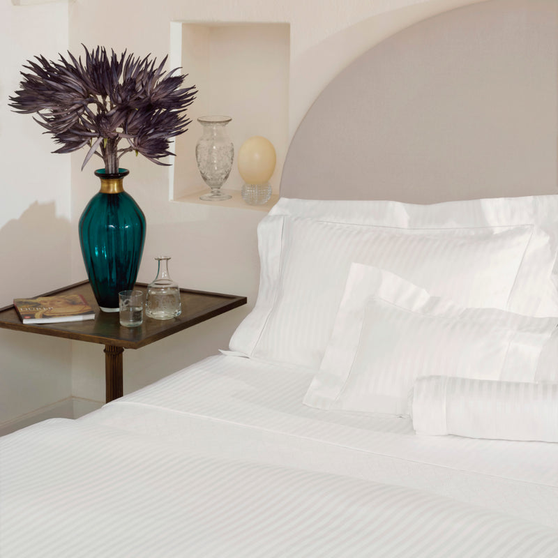'Raso Rigato' Bed Linen Collection by Pratesi
