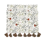 Robin & Mistletoe Cotton Table Linen